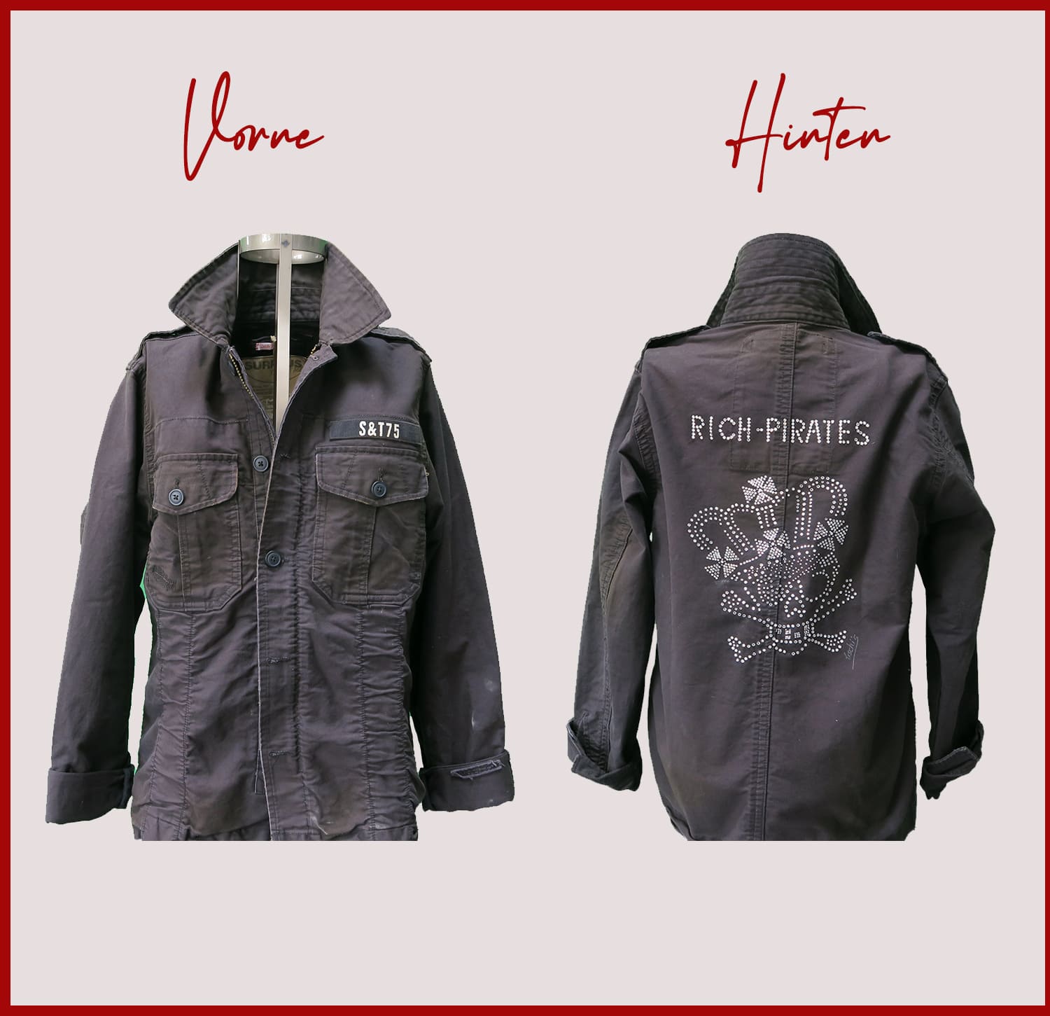 Herrenjacke Rich Pirats